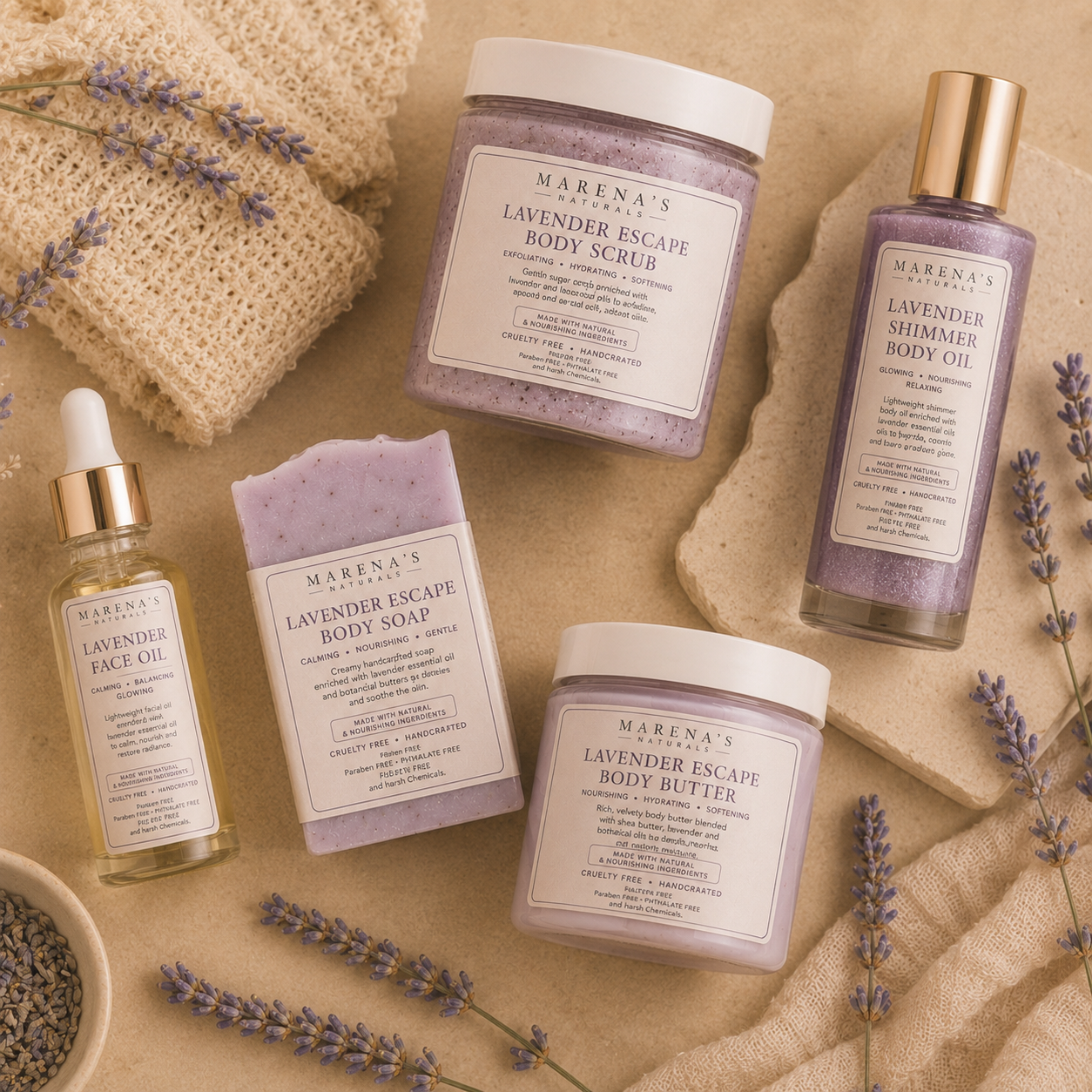 Lavender Escape Set